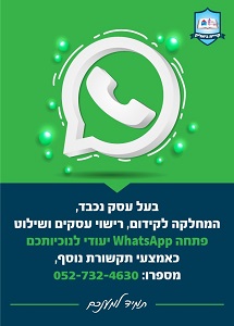 קידום ורישוי עסקים