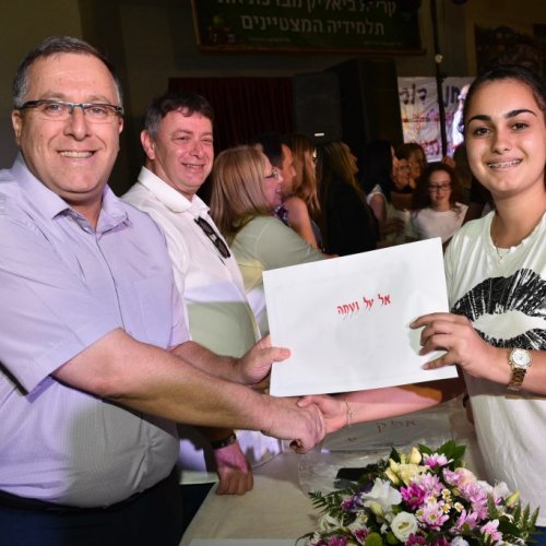 ‏מצטייני ראש העיר 2017  - חטיבות הביניים