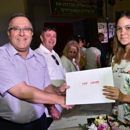 ‏מצטייני ראש העיר 2017  - חטיבות הביניים