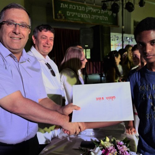 ‏מצטייני ראש העיר 2017  - חטיבות הביניים