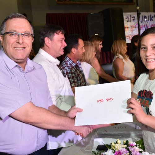 ‏מצטייני ראש העיר 2017  - חטיבות הביניים
