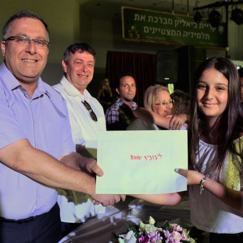 ‏מצטייני ראש העיר 2017  - חטיבות הביניים