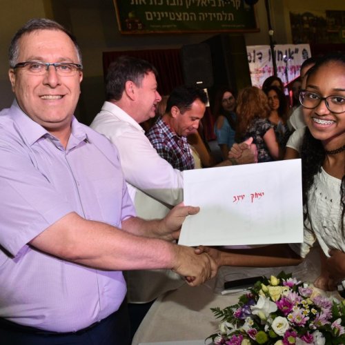 ‏מצטייני ראש העיר 2017  - חטיבות הביניים