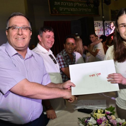 ‏מצטייני ראש העיר 2017  - חטיבות הביניים