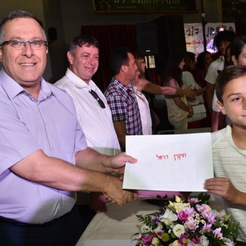 ‏מצטייני ראש העיר 2017  - חטיבות הביניים