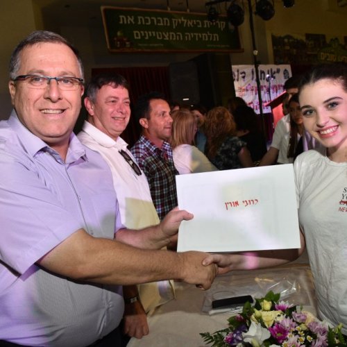 ‏מצטייני ראש העיר 2017  - חטיבות הביניים