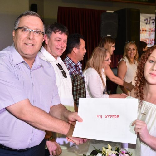 ‏מצטייני ראש העיר 2017  - חטיבות הביניים