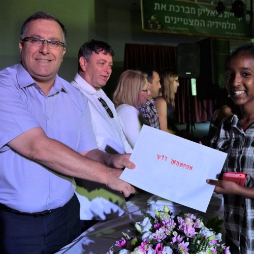 ‏מצטייני ראש העיר 2017  - חטיבות הביניים