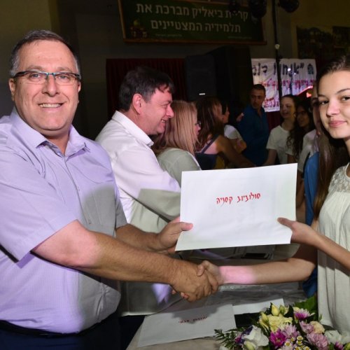 ‏מצטייני ראש העיר 2017  - חטיבות הביניים