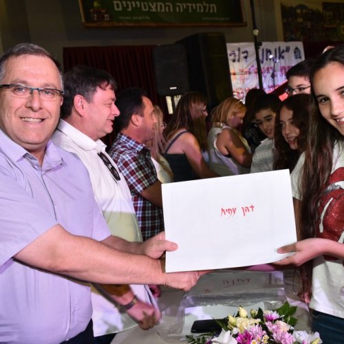 ‏מצטייני ראש העיר 2017  - חטיבות הביניים
