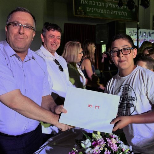 ‏מצטייני ראש העיר 2017  - חטיבות הביניים