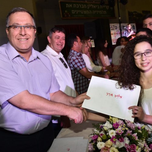 ‏מצטייני ראש העיר 2017  - חטיבות הביניים