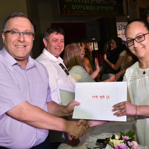 ‏מצטייני ראש העיר 2017  - חטיבות הביניים