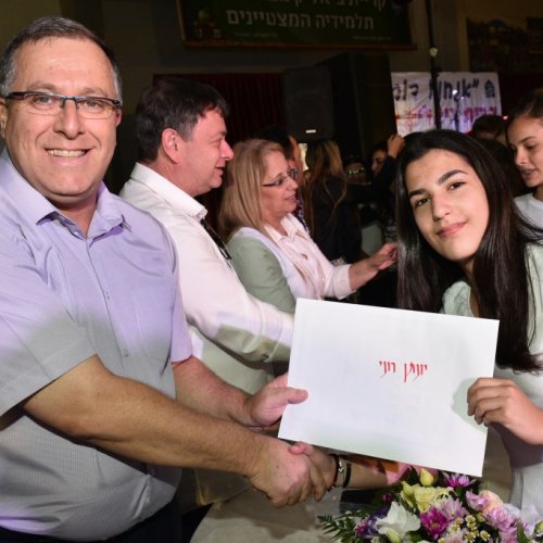 ‏מצטייני ראש העיר 2017  - חטיבות הביניים