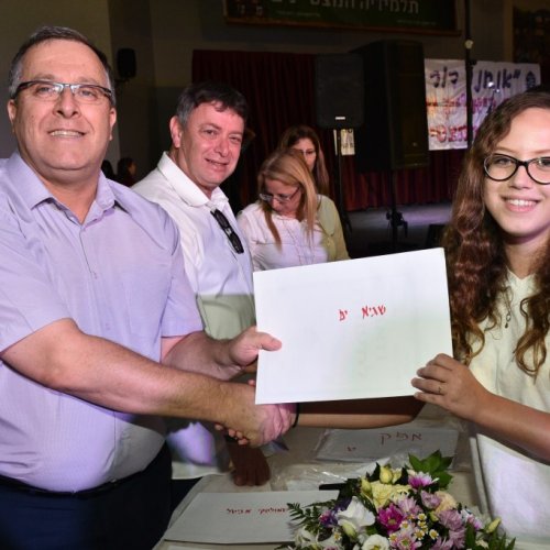 ‏מצטייני ראש העיר 2017  - חטיבות הביניים