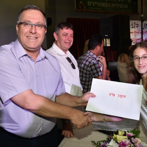 ‏מצטייני ראש העיר 2017  - חטיבות הביניים