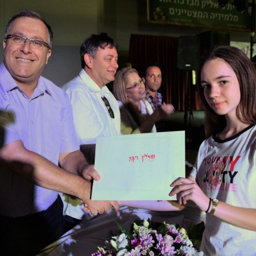 ‏מצטייני ראש העיר 2017  - חטיבות הביניים
