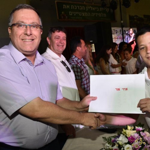 ‏מצטייני ראש העיר 2017  - חטיבות הביניים