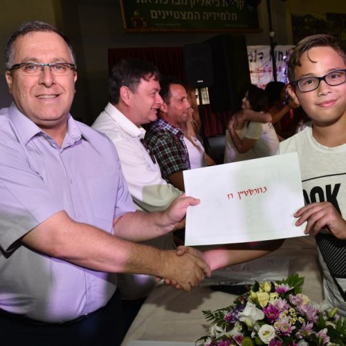 ‏מצטייני ראש העיר 2017  - חטיבות הביניים