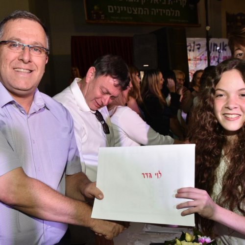‏מצטייני ראש העיר 2017  - חטיבות הביניים
