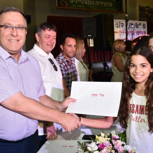 ‏מצטייני ראש העיר 2017  - חטיבות הביניים