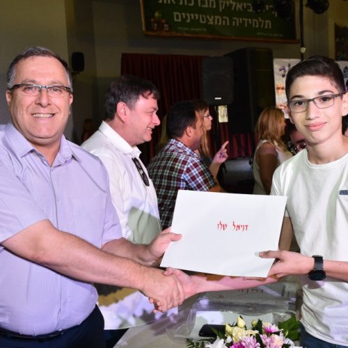 ‏מצטייני ראש העיר 2017  - חטיבות הביניים