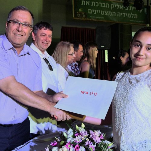 ‏מצטייני ראש העיר 2017  - חטיבות הביניים