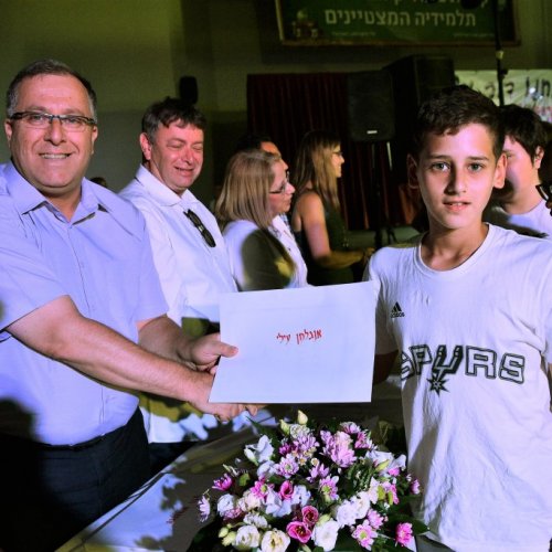 ‏מצטייני ראש העיר 2017  - חטיבות הביניים
