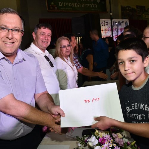 ‏מצטייני ראש העיר 2017  - חטיבות הביניים