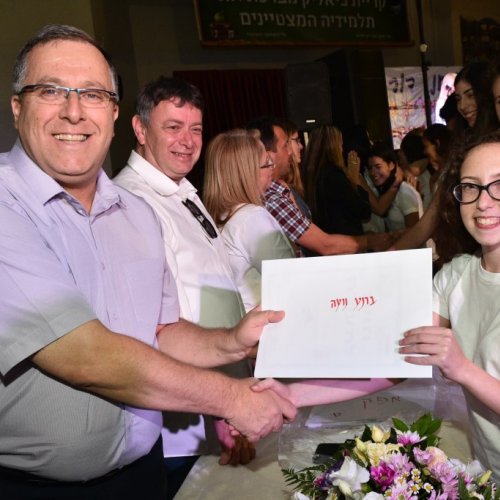 ‏מצטייני ראש העיר 2017  - חטיבות הביניים