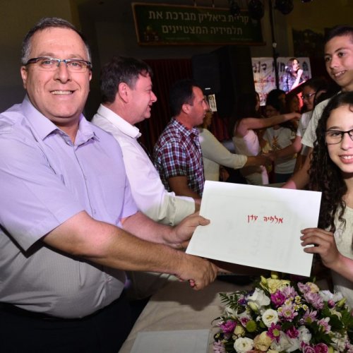 ‏מצטייני ראש העיר 2017  - חטיבות הביניים