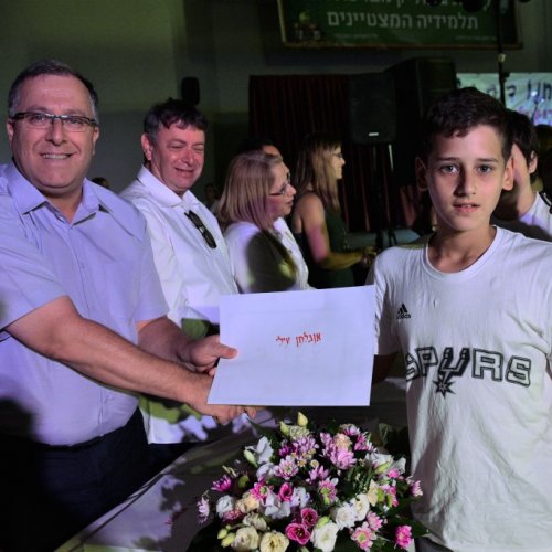 ‏מצטייני ראש העיר 2017  - חטיבות הביניים