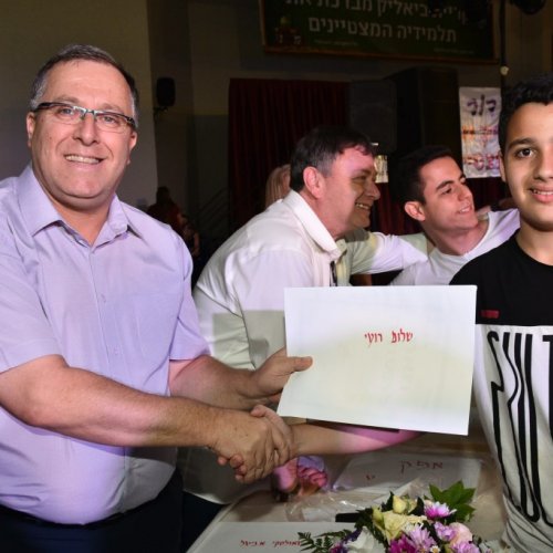 ‏מצטייני ראש העיר 2017  - חטיבות הביניים