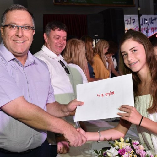 ‏מצטייני ראש העיר 2017  - חטיבות הביניים