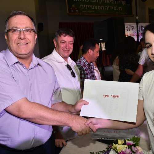 ‏מצטייני ראש העיר 2017  - חטיבות הביניים