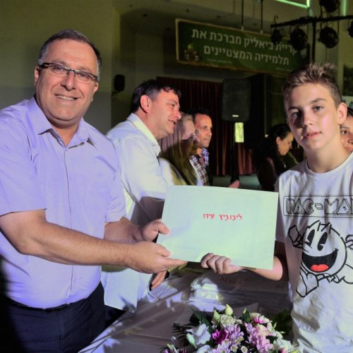 ‏מצטייני ראש העיר 2017  - חטיבות הביניים