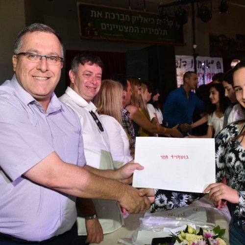 ‏מצטייני ראש העיר 2017  - חטיבות הביניים