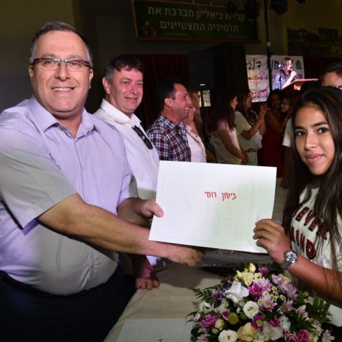 ‏מצטייני ראש העיר 2017  - חטיבות הביניים