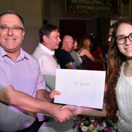 מצטייני ראש העיר 2017 - חטיבה עליונה 