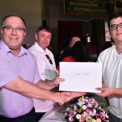 מצטייני ראש העיר 2017 - חטיבה עליונה 