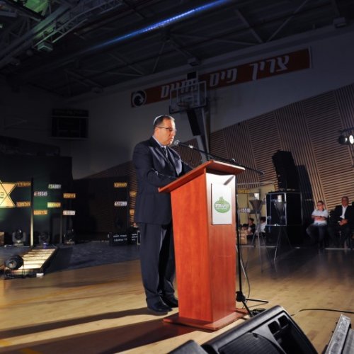 טקס יום הזיכרון לשואה ולגבורה תשע