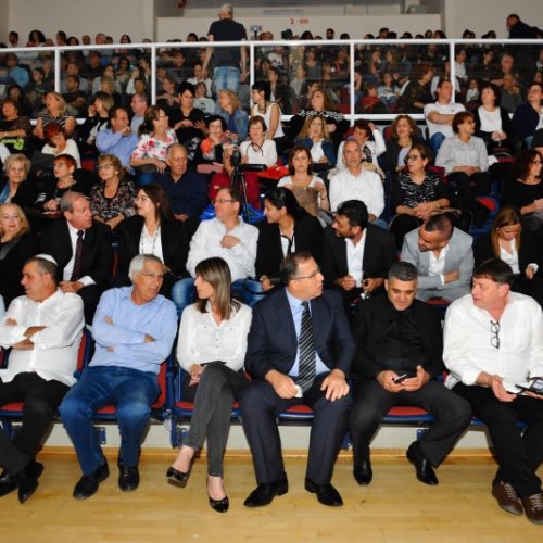 טקס יום הזיכרון לשואה ולגבורה תשע