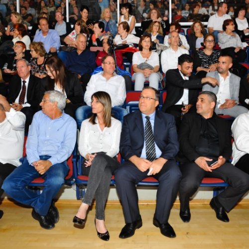 טקס יום הזיכרון לשואה ולגבורה תשע