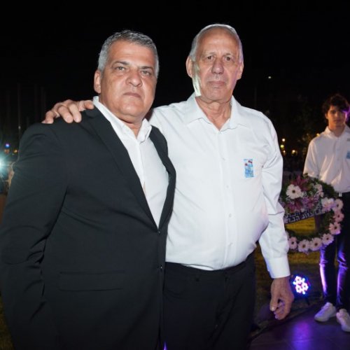 טקס יום הזיכרון לחללי מערכות ישראל תשע
