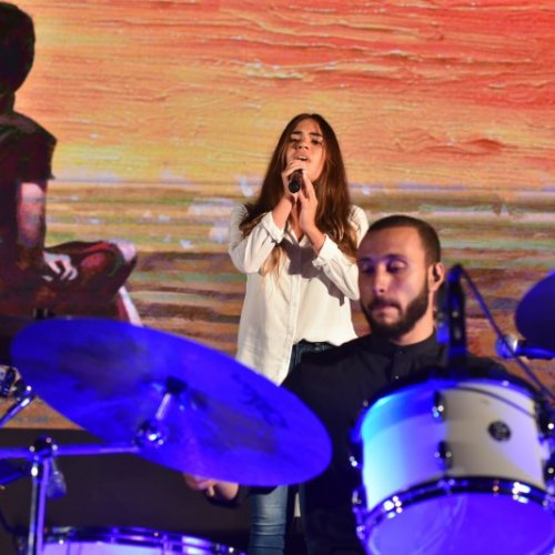 טקס יום הזיכרון לחללי מערכות ישראל תשע