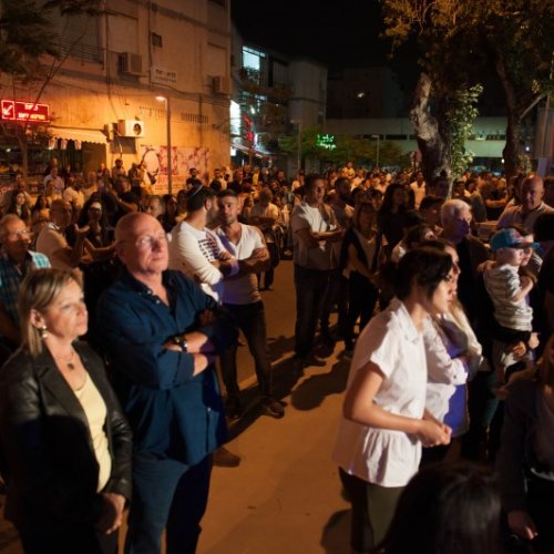 טקס יום הזיכרון לחללי מערכות ישראל תשע