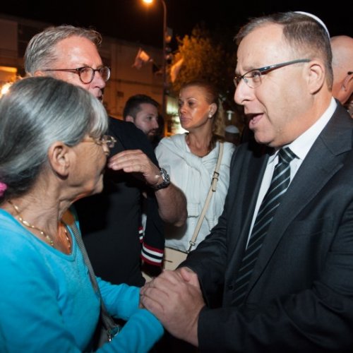 טקס יום הזיכרון לחללי מערכות ישראל תשע