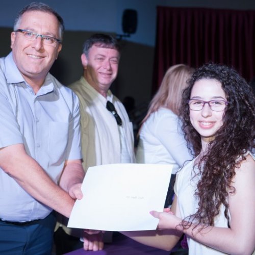 ‏מצטייני ראש העיר 2018 - חטיבות הביניים