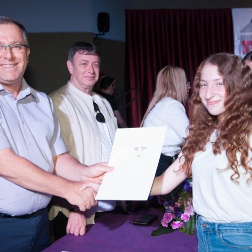 ‏מצטייני ראש העיר 2018 - חטיבות הביניים