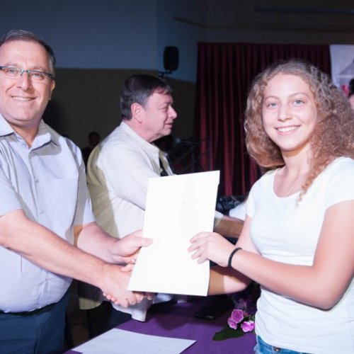 ‏מצטייני ראש העיר 2018 - חטיבות הביניים
